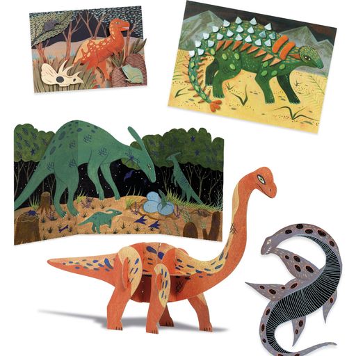 Djeco Kreativset - Welt der Dinosaurier - 1 Stk