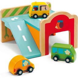 Djeco Mini Garage - Cars - 1 item