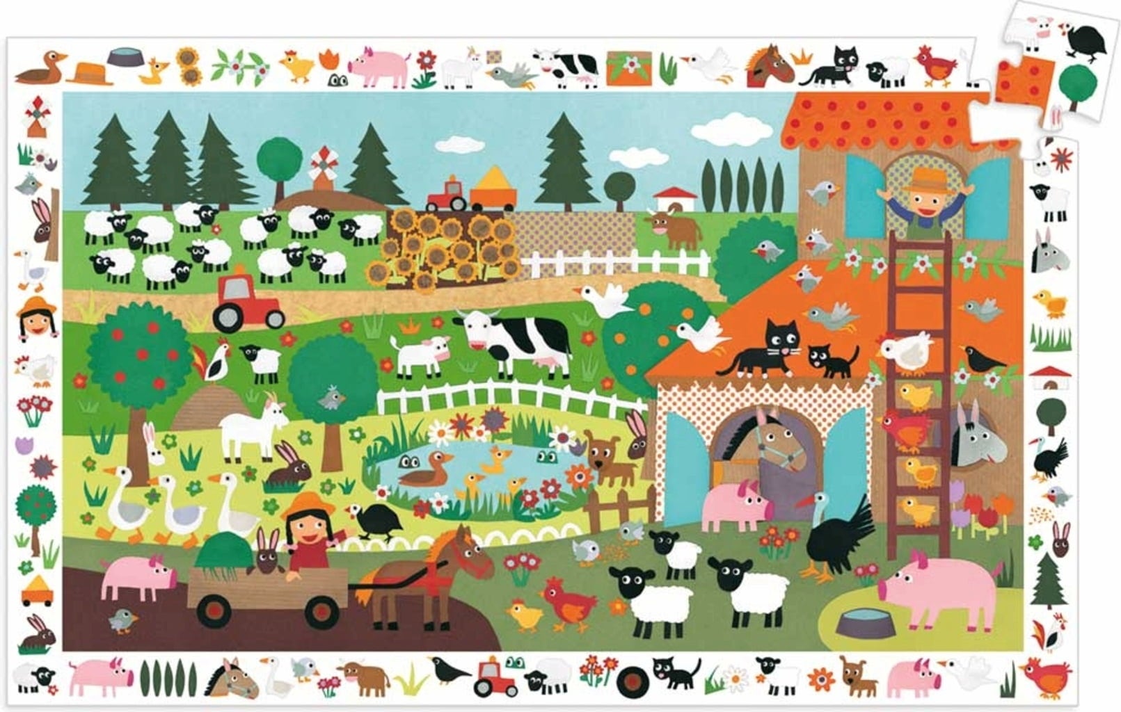 Puzzle - La Granja - 35 Piezas