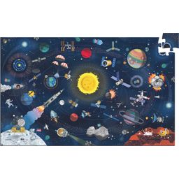 Djeco Puzzle - Space + Book - 200 Pieces - 1 item