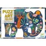 Djeco Puzzle - Elefant - 150-teilig
