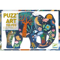 Djeco Puzzle - Elefante - 150 Pezzi