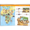 Puzzle - Planet with Animals - 100 Pieces - 1 item