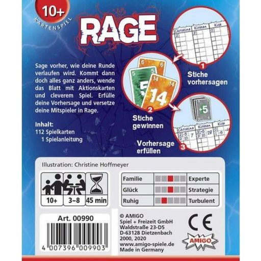 Amigo Spiele GERMAN - Rage - 1 item