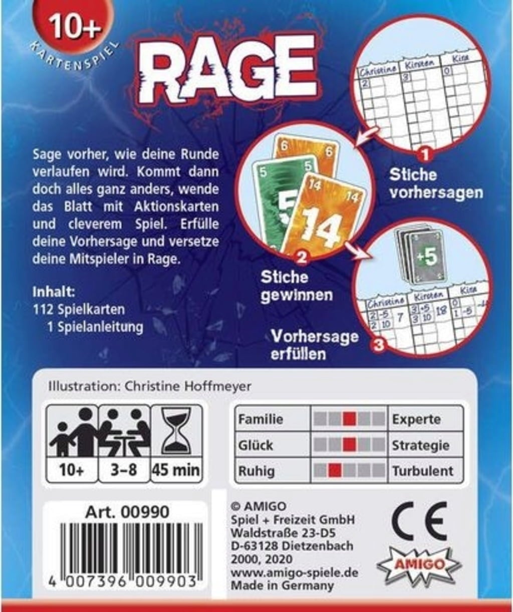 Amigo Spiele Rage - 1 Stk
