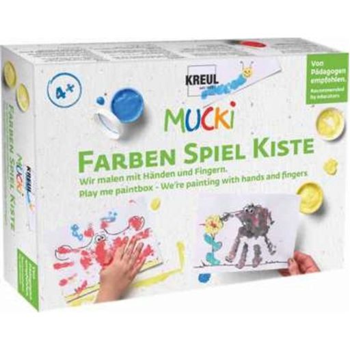 Mucki Set - We're painting with hands and fingers - 1 item