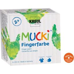 KREUL Mucki komplet 4 prstnih barv - 1 k.