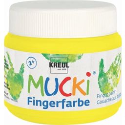 KREUL Mucki Finger Paints - Squeaky yellow