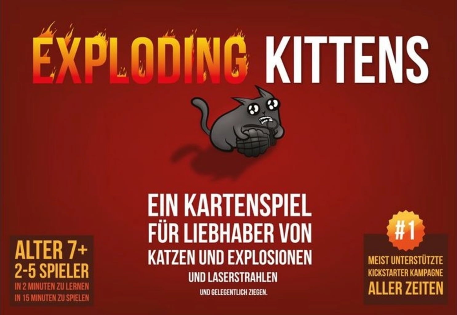 Asmodee Exploding Kittens - 1 Stk