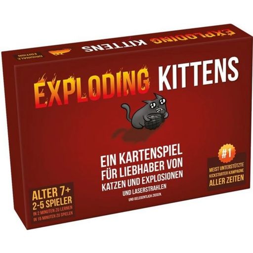 Asmodee GERMAN - Exploding Kittens - 1 item