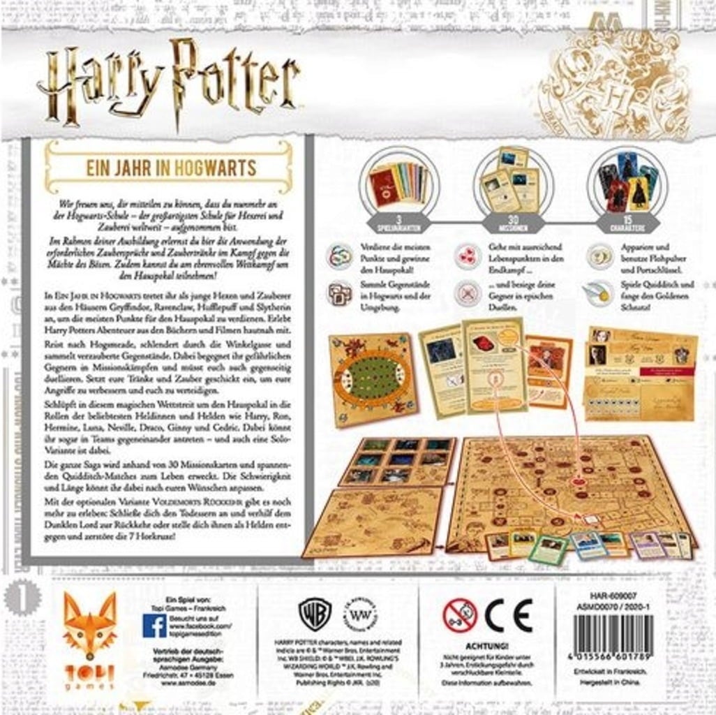 Asmodee Harry Potter: Ein Jahr in Hogwarts - 1 Stk