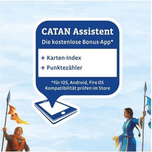 CATAN - Erweiterung für das Duell - Finstere & Goldene Zeiten - 1 Stk