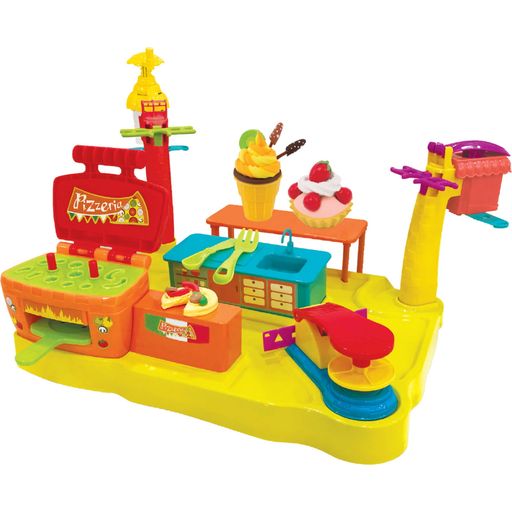 Toy Place Kitchen Set with Soft Clay, 45 Parts - 1 item