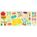 Toy Place Kitchen Set with Soft Clay, 45 Parts - 1 item