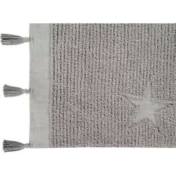 Lorena Canals Cotton Rug - Hippy Stars - Grey stars