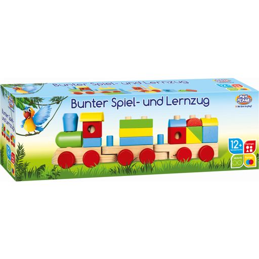 Toy Place Colourful Play and Learning Train - 1 item