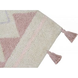 Tappeto di Cotone - Azteca Natural Vintage Nude - 120 x 160 cm