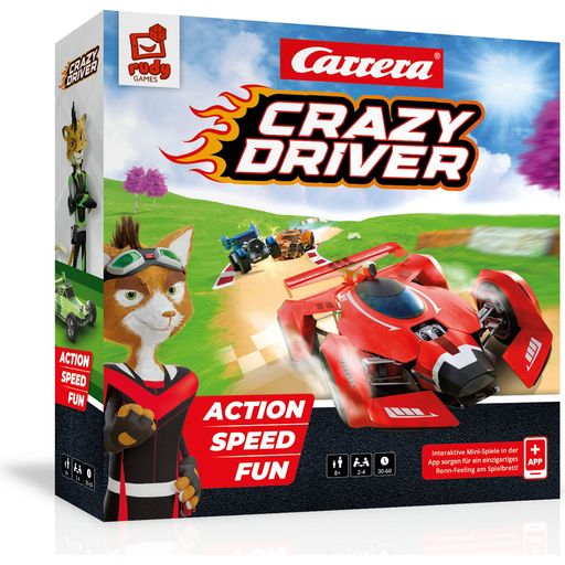 Rudy Games Crazy Driver powered by Carrera - 1 Stk