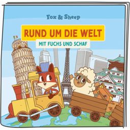 Tonie avdio figura - Fox & Sheep - Rund um die Welt mit Fuchs und Schaf (V NEMŠČINI) - 1 k.