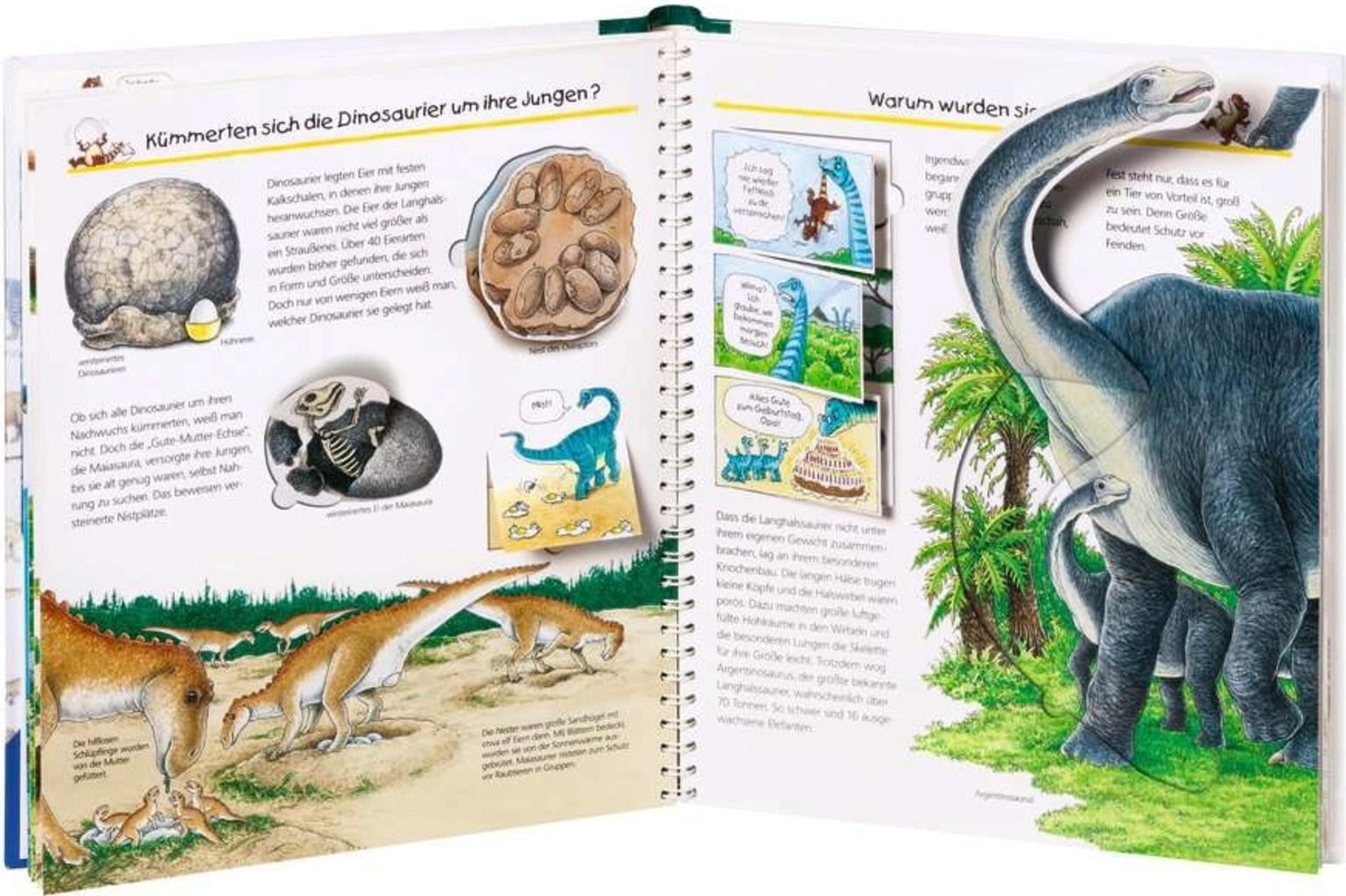 Wir erforschen die Dinosaurier / Wieso? Weshalb? Warum? -  Volume 55 - 1 pz.