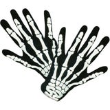 Fries Handschuhe Skelett