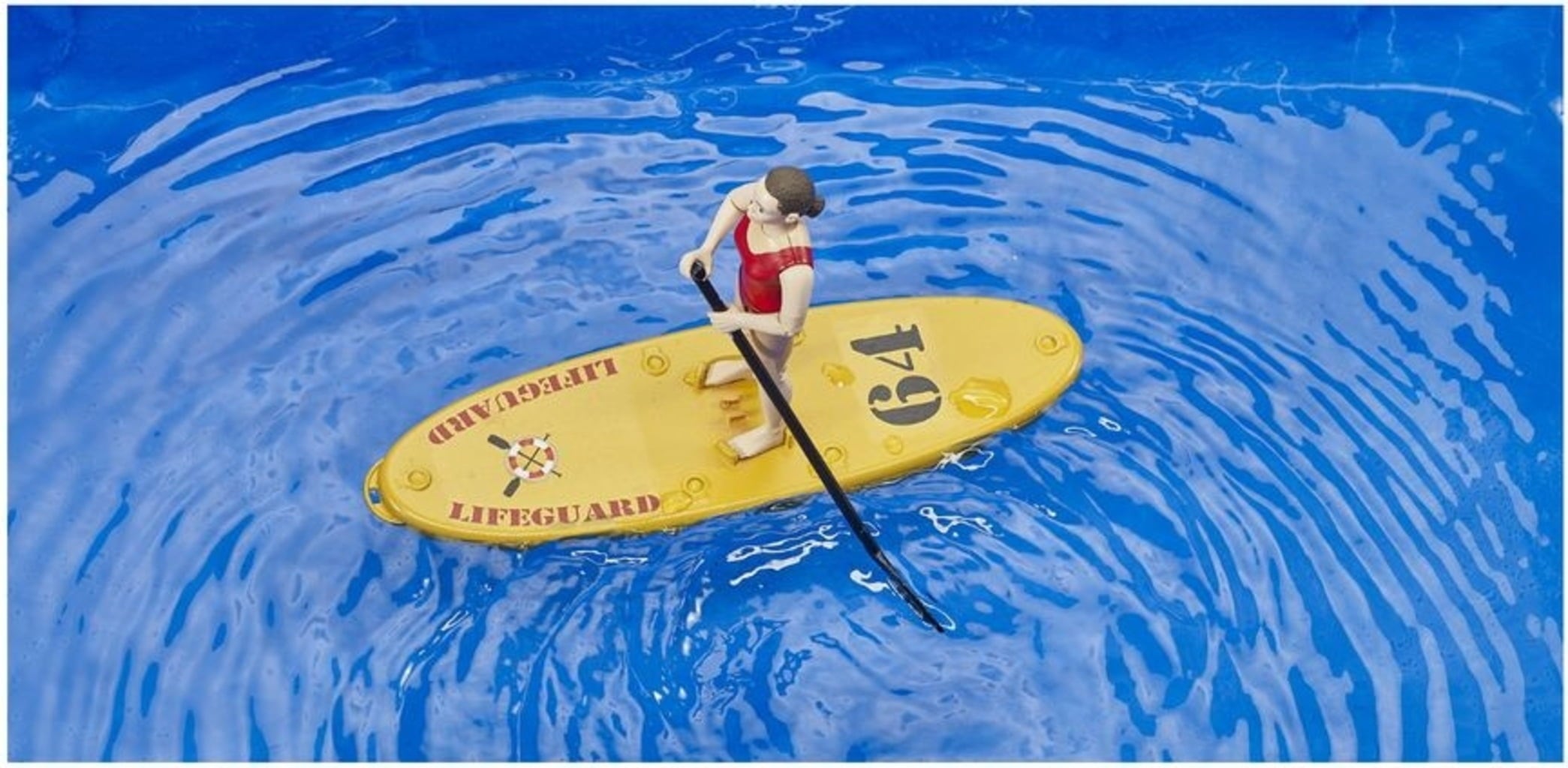 Bruder bworld Life Guard mit Stand up Paddle - 1 Stk