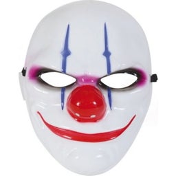 Fries Clown-Maske - 1 Stk