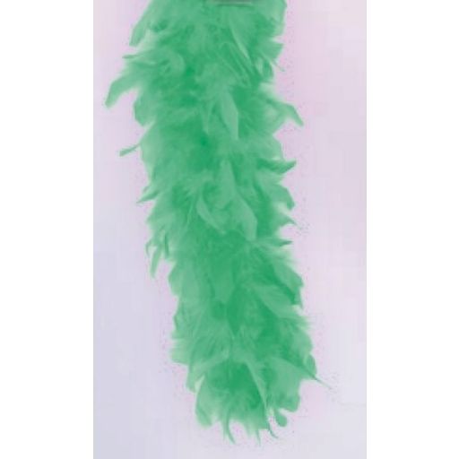 Fries Feather Boa, Green - 1 item