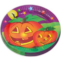 Fries Halloween Plates Pack of 10 - 1 item