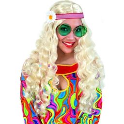 Fries Hippie Wig With A Ribbon - 1 item
