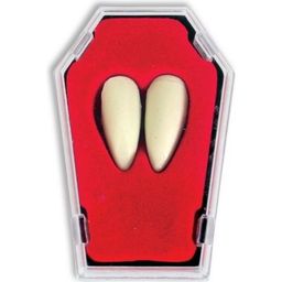 Vampire Teeth in a Coffin, natural colour - 1 item