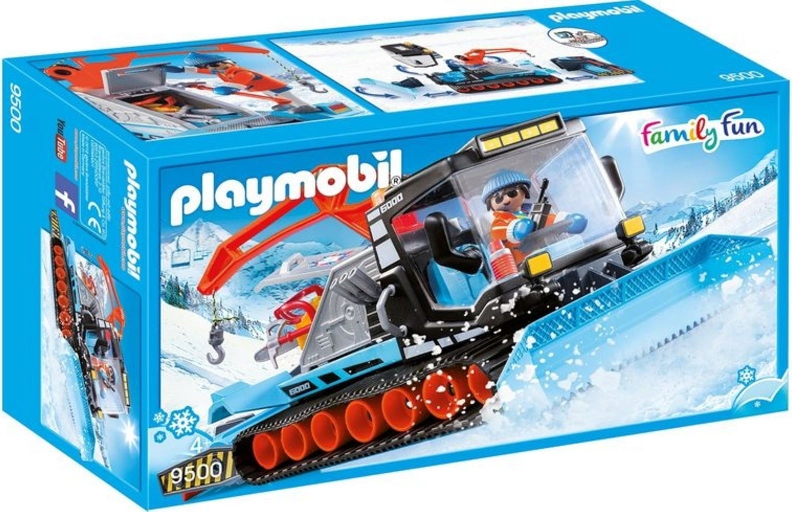 PLAYMOBIL 9500 - Family Fun - Gatto delle Nevi - 1 pz.