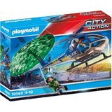 70569 - City Action - Police Helicopter: Parachute Chase