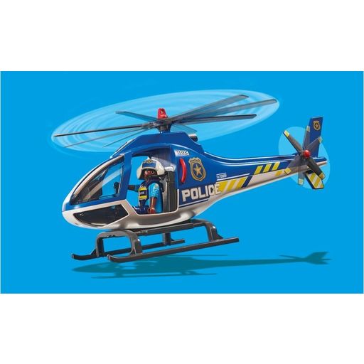 70569 - City Action - Polizei-Hubschrauber: Fallschirm-Verfolgung - 1 Stk