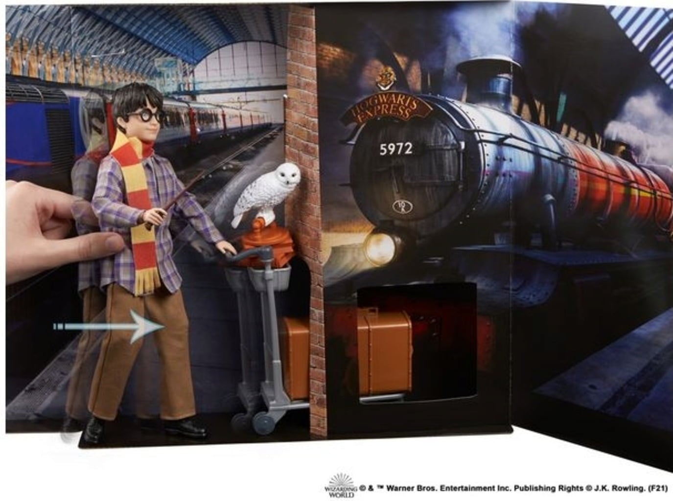 Harry Potter™ – Playset Harry Binario 9 e 3/4 - 1 pz.