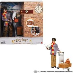 Harry Potter - Platform 9 3/4 Playset with Harry Potter & Hedwig - 1 item