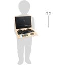 Small Foot Wooden Laptop with Magnetic Board - 1 item