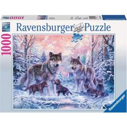 Ravensburger Puzzle - Lupi Artici, 1000 Pezzi - 1 pz.