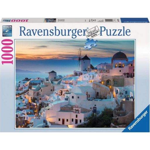 Puzzle - Abend über Santorini, 1000 Teile - 1 Stk