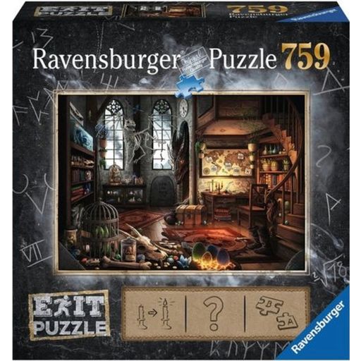 Ravensburger Puzzle - EXIT Im Drachenlabor, 759 Teile - 1 Stk