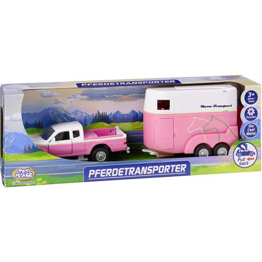 Toy Place Horse Transporter with Openable Doors - 1 item