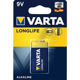 Batteria Alcalina LONGLIFE E-Block 9V - 1 Pezzo - 1 pz.
