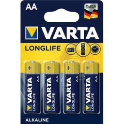 LONGLIFE alkaline battery Mignon AA 1.5V - 4 Items