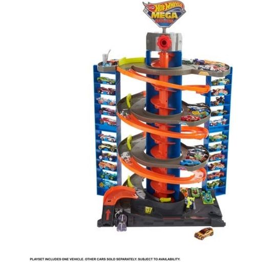 Hot Wheels City Parking Garage Playset with Toy Car - 1 item