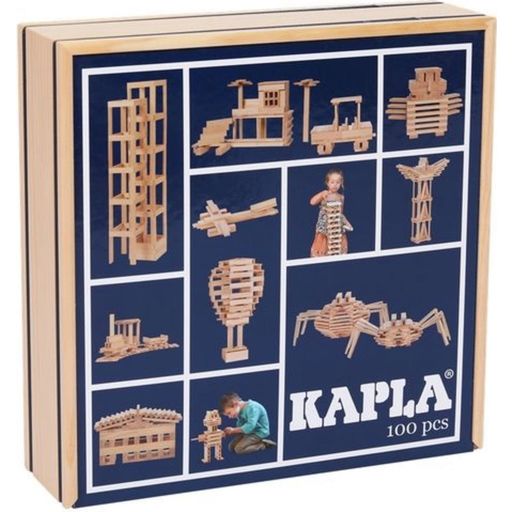 KAPLA Wooden Blocks Box of 100 - 1 item
