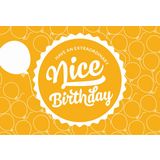playPolis "Nice Birthday" Greeting Card