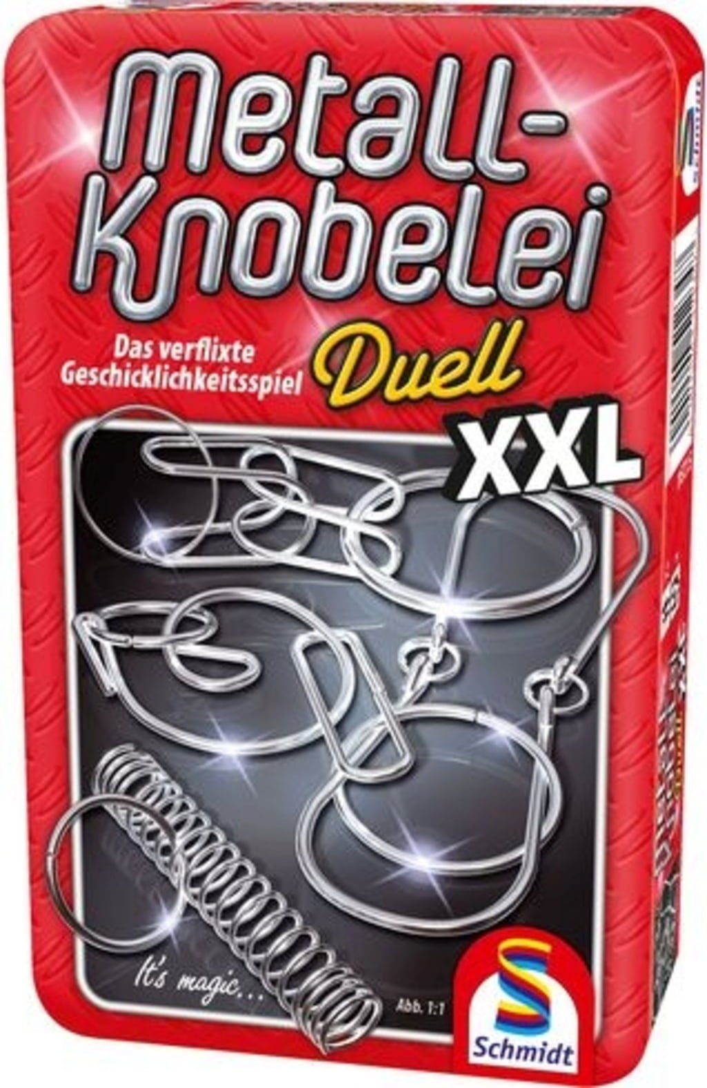 Metall-Knobelei XXL in Metalldose