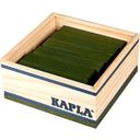 KAPLA Wooden Blocks, Green, Box of 40