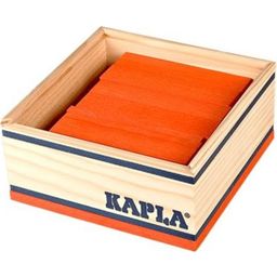 KAPLA Holzbausteine orange, 40er Box - 1 Stk