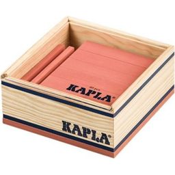KAPLA Wooden Blocks, Pink, Box of 40 - 1 item